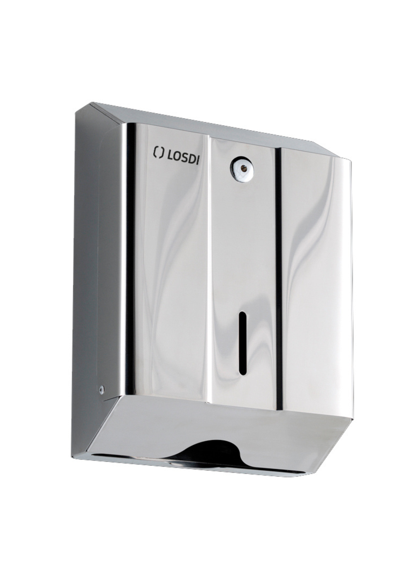 LOSDI - C FOLD/INTER FOLD TOWEL DISPENSER - S.STEEL - CO 0104