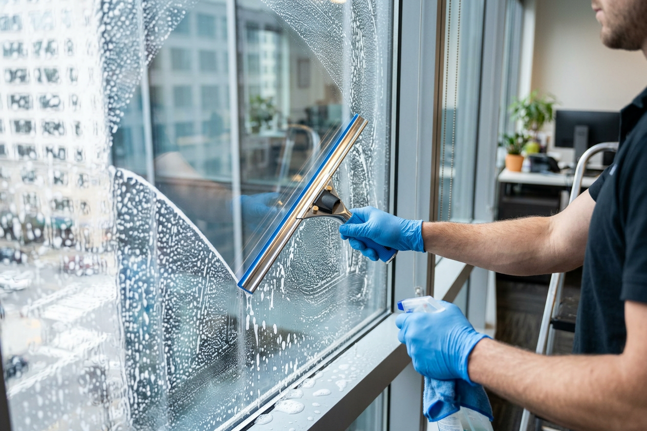 ELEREIN STAINLESS STEEL WINDOW SQUEEGEE