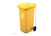 TEKBIN 120 LTR BIN WITH WHEELS & SIDE PEDAL