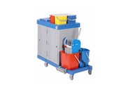MULTIPURPOSE HOUSEKEEPING TROLLEY WITH 36L KENTUCKY WRINGER – BAYERSAN