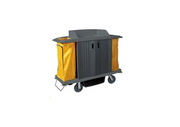 GUEST ROOM SERVICE CART WITH TOOL GRID