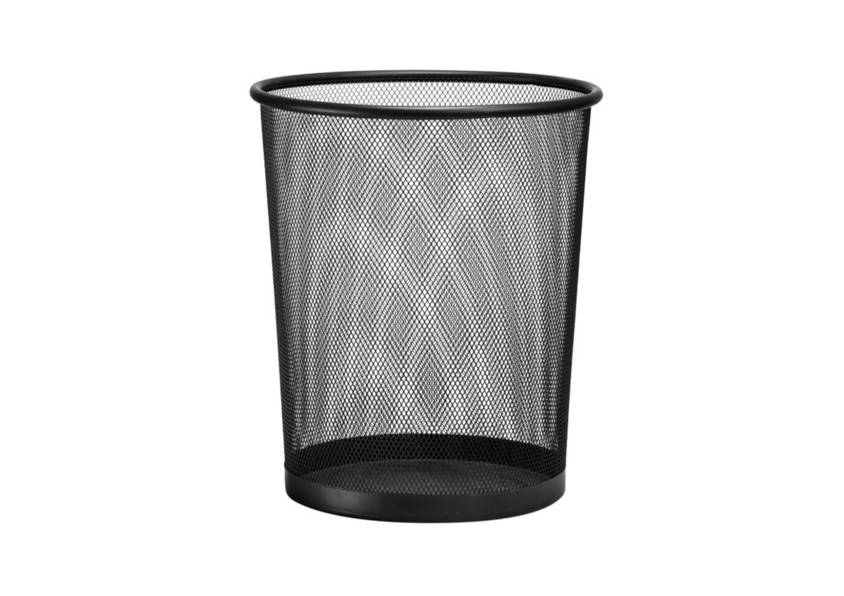 WASTE BASKET 15L – DURABLE NET TYPE  TRASH BIN