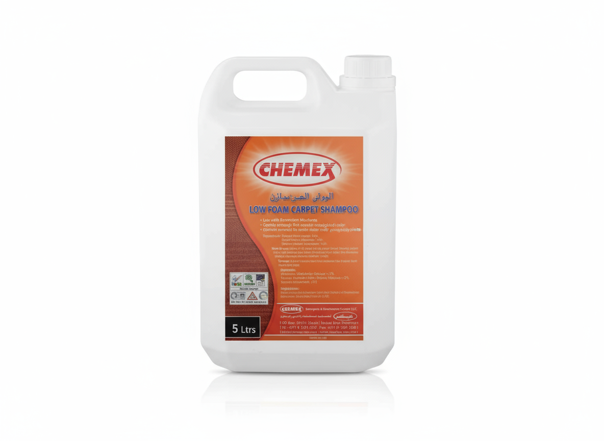 Chemex Low Foam Carpet Shampoo 5 Ltr
