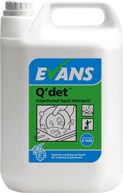 Evans Q'Det - Unperfumed Liquid Detergent 5L