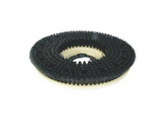 Scrubbing Brush With Plastic Holder 17"
