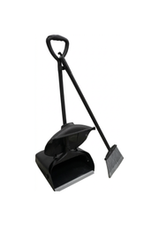 LOBBY DUST PAN WITH CASTERS - BLACK - AF 01205