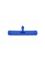 ECOMOP Plastic Flat Mop Holder – Blue Double Magnet Heavy-Duty Cleaning Tool