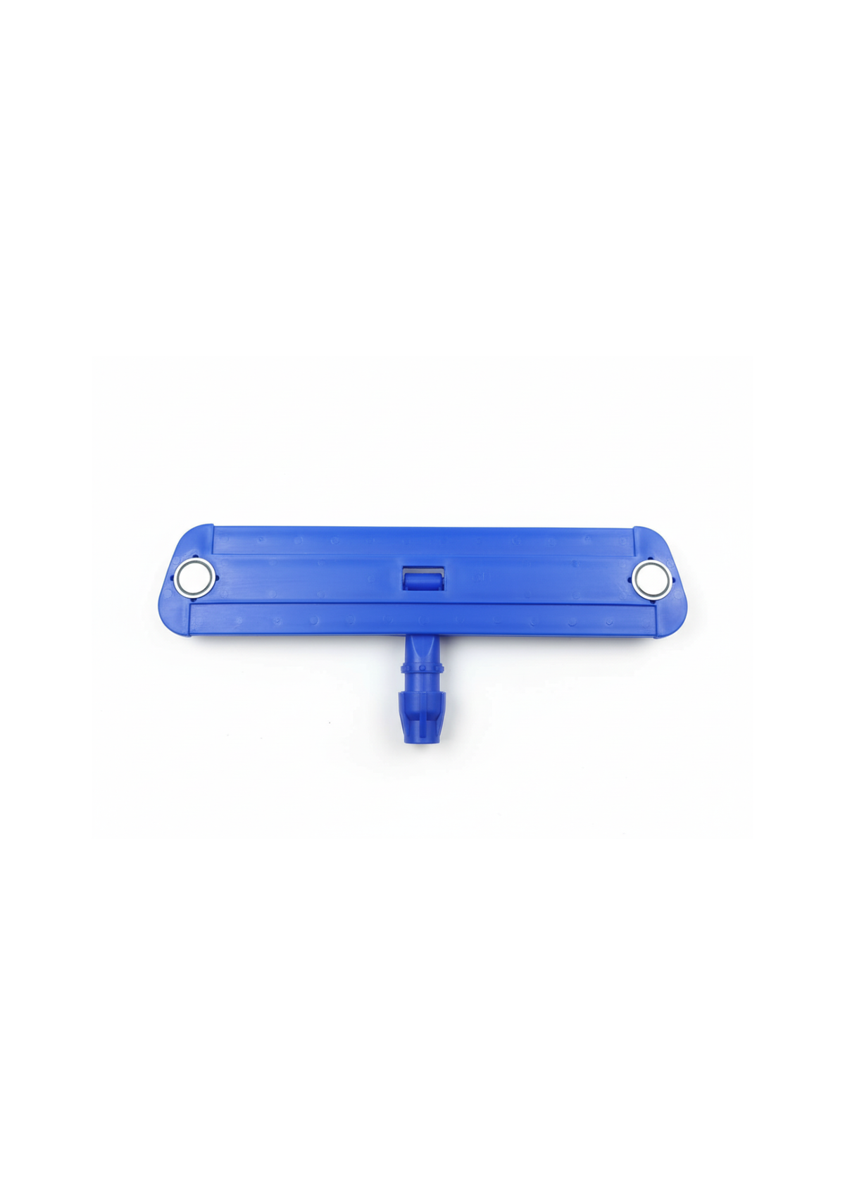 ECOMOP Plastic Flat Mop Holder – Blue Double Magnet Heavy-Duty Cleaning Tool