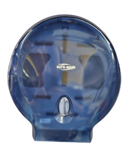 Eurowash - Jumbo Toilet Roll Dispenser - AR 1008 - TRANSPARENT BLUE
