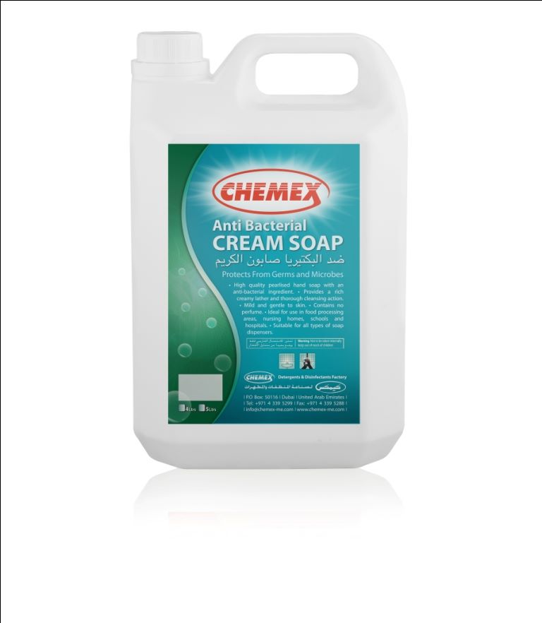 6 in 1 combo (Chemex Kitchen Sanitizer 5L, Evans Veggisan 200 Tablets, Chemex Anti-Bacterial Dish wash 5L, Chemex All Purpose Cleaner 5L, Chemex Anti-Bacterial Hand Soap 5L, Chemex Plus Grease Buster 5L)