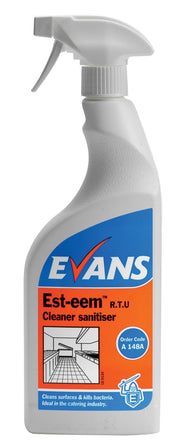Evans Esteem - Multi Purpose Unperfumed Disinfectant Cleaner 750Ml