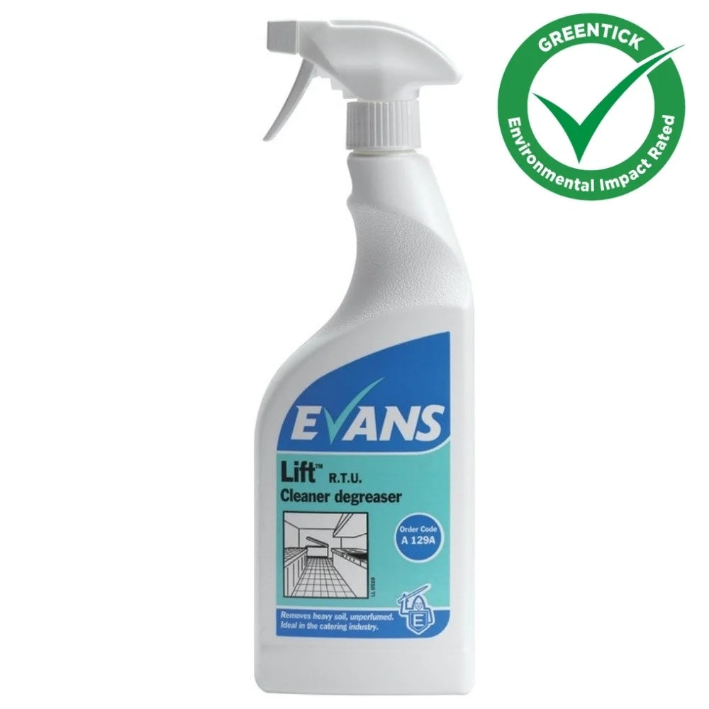 Evans Lift - Heavy Duty Unperfumed Cleaner Degreaser - 750Ml