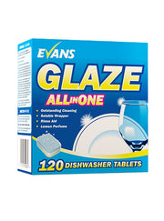 Evans Glaze Dishwash Tablet 100Pcs
