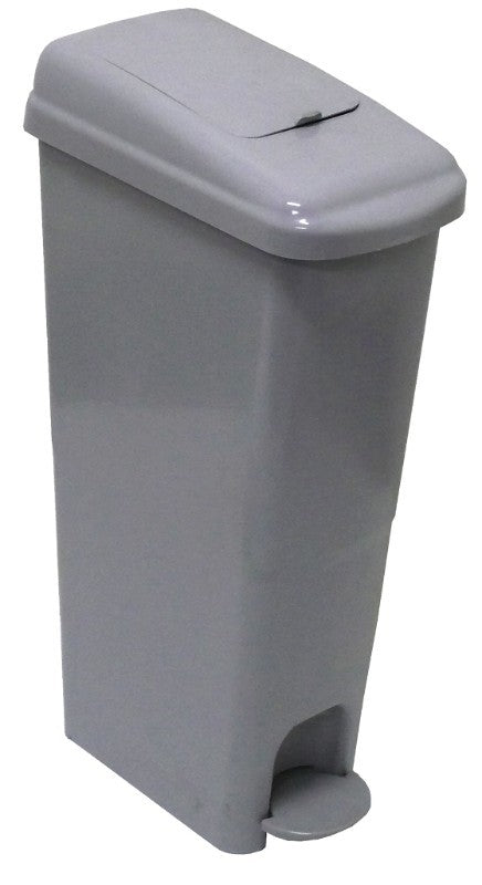 SANITARY BIN WITH PEDAL 18L WHITE