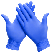 Euroglove Disposable Nitrile Gloves Blue 100Pcs
