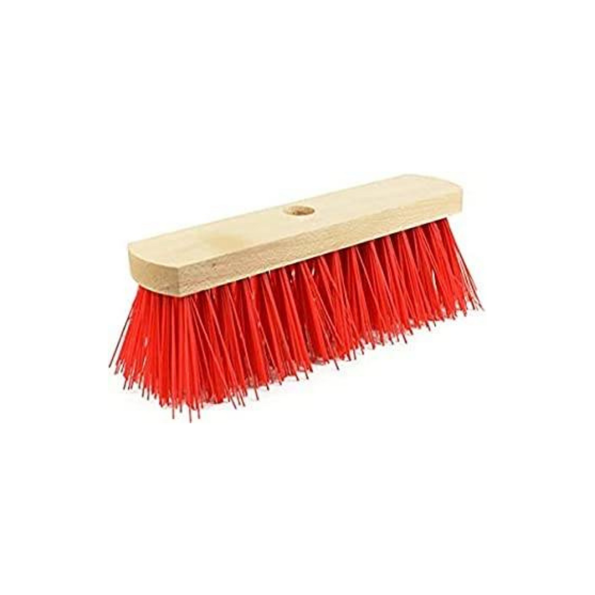 Hard Broom With Wooden Base and Wooden stick