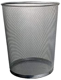 Waste basket metal net type