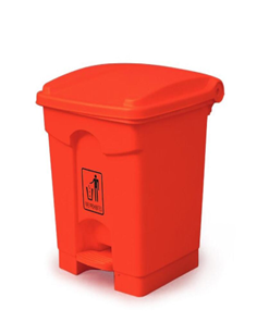 Tekbin Plastic Garbage Bin with pedal