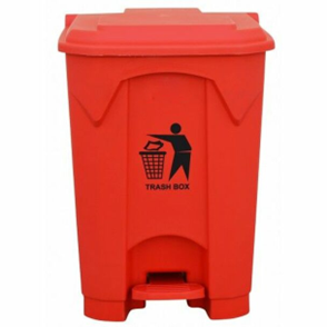 Tekbin Plastic Garbage Bin with pedal